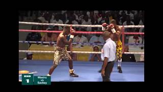 WASIRU MOHAMMED Vs ISAAC SACKEY WBO AFRICA [upl. by Llert]