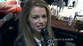 Elie Saab Backstage Fall 2011 Paris Fashion Week  FashionTV  FTVcom [upl. by Gretna]