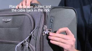 Samsonite Lock Instructions [upl. by Ycam]