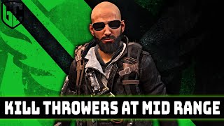 Eliminate Throwers at MidRange with the Quicken Modifier Active  The Division 2 [upl. by Ma239]