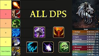 WotLK Classic ALL DPS Tier List in 335 Warmane Wrath of the Lich King [upl. by Anuala645]