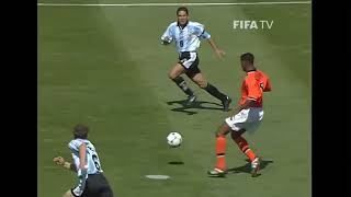 Best Assist Ever Bergkamp to Kluivert [upl. by Nycila]