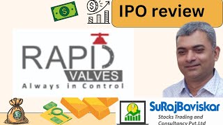 Rappid Valves India Ltd IPO ipo initialpublicoffering engineering valves [upl. by Joyan883]