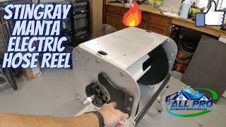 Stingray Manta Electric Hose Reel Initial Review [upl. by Orimlede]