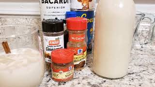 The best Puerto Rican Coquito Easy recipe 🚫 eggs [upl. by Ahselaf]