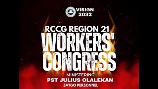 RCCG REGION 21 WORKERS CONGRESS  18062024  REGION 21 HEADQUARTERS [upl. by Pylle]