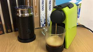 Nespresso Essenza Mini 濃縮沖泡影片 [upl. by Ahsieat]