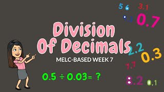 DIVISION OF DECIMALS  GRADE 6 [upl. by Aynod]