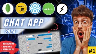 RealTime Chat App with MERN Stack Tutorial 1  Nodejs  Reactjs Socketio JWT MongoDB [upl. by Islaen718]