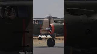 The B25 Tricycle Landing Gear aviation wwii b25 mitchell aircraft history [upl. by Neelac289]