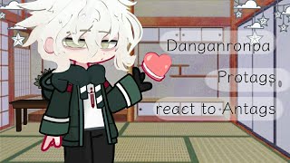 Danganronpa Protagonists react to Antags [upl. by Giacopo]