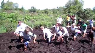 Bog jumping at Causey Farm [upl. by Akire392]