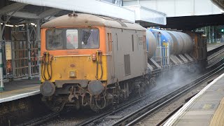 GBRF 73201Broadlands73109Battle of Britain passing Sutton 09102024 [upl. by Letnahc]