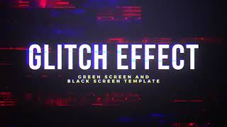 VHS Glitch Overlay Green Screen Free Download Link 4K [upl. by Grefer]