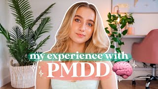 MY LIFE WITH PMDD premenstrual dysphoric disorder » diagnosis symptoms amp helpful habits [upl. by Coniah206]