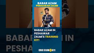 BABAR AZAM TRAINING KIT PESHAWAR ZALMI PSL 9 [upl. by Damien230]