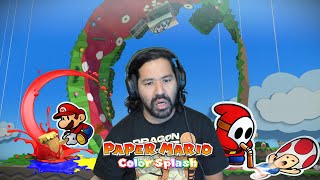 Paper Mario Color Splash WERE BACK TO THIS NONSENSE LOL [upl. by Pettiford]