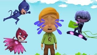 PJ Masks Gekko Crying Romeo Took Gekkos Kite Owlette and Catboy Save Him Funny Story [upl. by Llener]