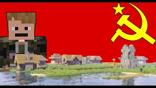 Building a COMMUNIST city in Minecraft [upl. by Idnyc]