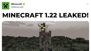 MOJANG JUST LEAKED MINECRAFT 122 amp MINECRAFT LIVE 2024 [upl. by Edee195]