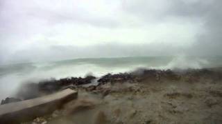 Hurricane Irene 2011 Bahamas 3pm 25th August [upl. by Harwill]