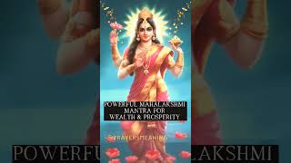 Powerful Mahalakshmi Gayatri Mantra  This Mantra will solve your financial problems hindumantra [upl. by Lahcim613]