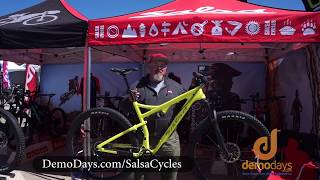 Salsa Cycles 2018 Mountain Bike Demo Fleet  Deadwood Pony Rustler amp Redpoint [upl. by Fitzgerald]