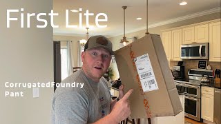 First Lite Corrugate Foundry Pant Review UnboxingFirst Impression [upl. by Notanhoj]