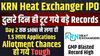 FINAL STRATEGY🔥HNI or Retail KRN Heat Exchanger IPO Apply or Avoid  KRN Heat Exchanger IPO GMP [upl. by Auahsoj]