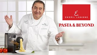 Emeril Lagasse Pasta amp Beyond with Fresh Pasta in Minutes  Pasta Machine  2 Minute Infomercial [upl. by Ffoeg]