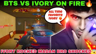 AAMBALA DA IVORY MADAN BRO SHOCKED☠️👿  IVORY BACK TO BACK CLUTCHES🔥🫨  madanop bgmi [upl. by Odnomar802]