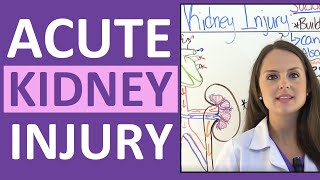 Acute Kidney Injury Acute Renal Failure Nursing NCLEX Review Management Stages Pathophysiology [upl. by Ellerrehs]