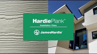 Hardie® Plank cladding installation video [upl. by Myke]