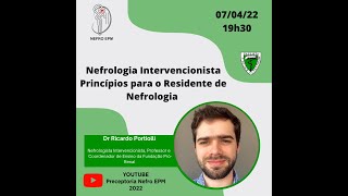 Nefrologia Intervencionista  Dr Ricardo Portiolli PróRenal [upl. by Seda]