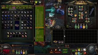 Starter MF Tornado Shot Build 7090 divines  323 Path of Exile [upl. by Amilas]