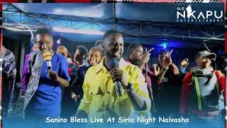 SANINO BLESS NTANGEJUKO LIVE PERFORMANCE IN NAIVASHA [upl. by Sharon]