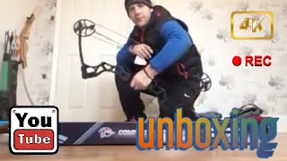 unboxing my first compound a 5070lb mankung pro bowpetron stealth bow [upl. by Eseyt]