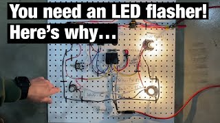 Astro Van Turn Signal LED Flasher Relay to Fix Hyper Flash  12 Minute DIY Video [upl. by Cchaddie958]