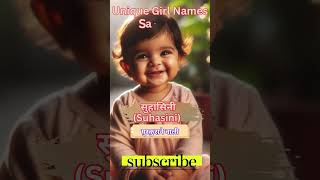 Unique Girl Names Sanskrit shorts newbornbaby babygirl babynames [upl. by Iot220]