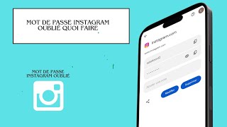 mot de passe Instagram oublié que faire [upl. by Asilam554]