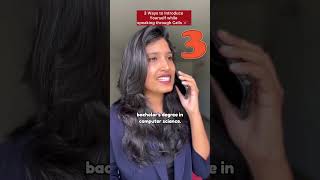 Job Interview Tips  How to Introduce Yourself in a Phone Interview 🙏👍⏩🔔 [upl. by Alyahsat560]