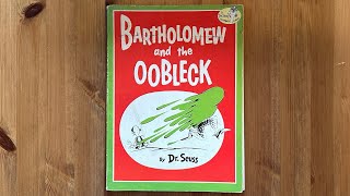 Ash reads Bartholomew and the Oobleck by Dr Seuss [upl. by Varhol634]