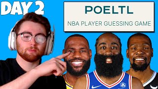 POELTL NBA Player Guessing Game 2 April 4 2022 [upl. by Leirrad]