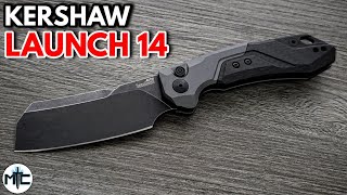 Kershaw Launch 14 Automatic Folding Knife  Overview and Review [upl. by Sanfourd]