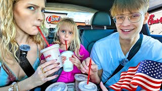 Eating Only Fast Food for 24 Hours American Edition [upl. by Ibbed958]