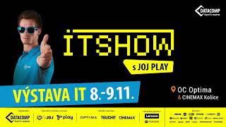 ITSHOW 2024 s JOJ Play už 8  9 novembra v OC Optima a Cinemax Košice [upl. by Ilocin]