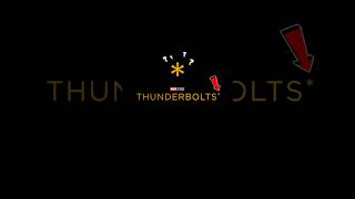 What does the Star Symbol mean in Thunderbolts Title  shorts [upl. by Arondel]