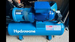 Rebuilt Hydrovane HV02 PURS RM Air Compressor HD 1080p [upl. by Kaylee]