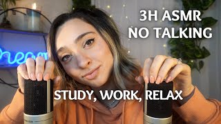 3 HOURS ASMR NO TALKING ASMR FOR STUDY WORK OR SLEEP [upl. by Beeson]