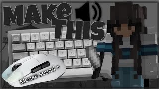 Bed Wars WITH mouse sound with Motion Blur and badlion cilent [upl. by Noir]